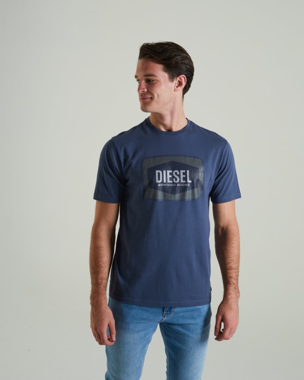 Bleu Diesel Peter Tee Acier Indigo