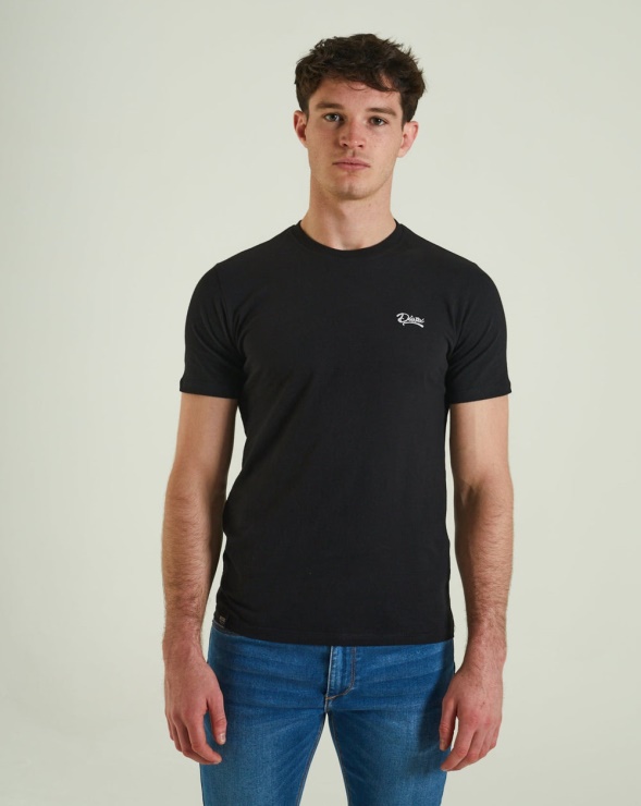 T-shirt Diesel Basic Scott à Col Rond Noir
