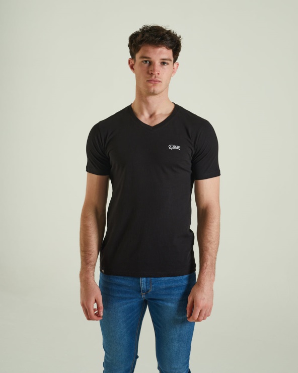 T-shirt Diesel Basic Scott Col V Noir