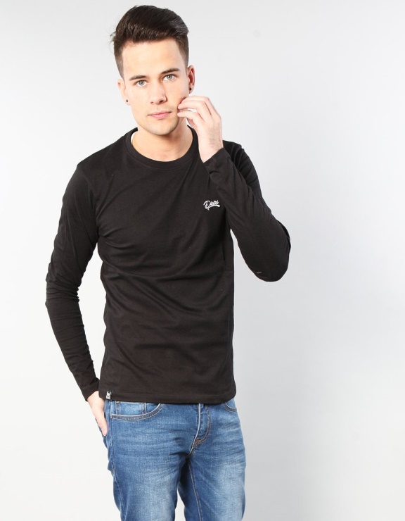 Diesel Basic Scott L/s Tee Noir
