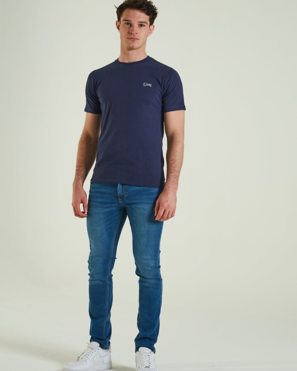 T-shirt Basic Scott Col Rond Diesel Marine Pure