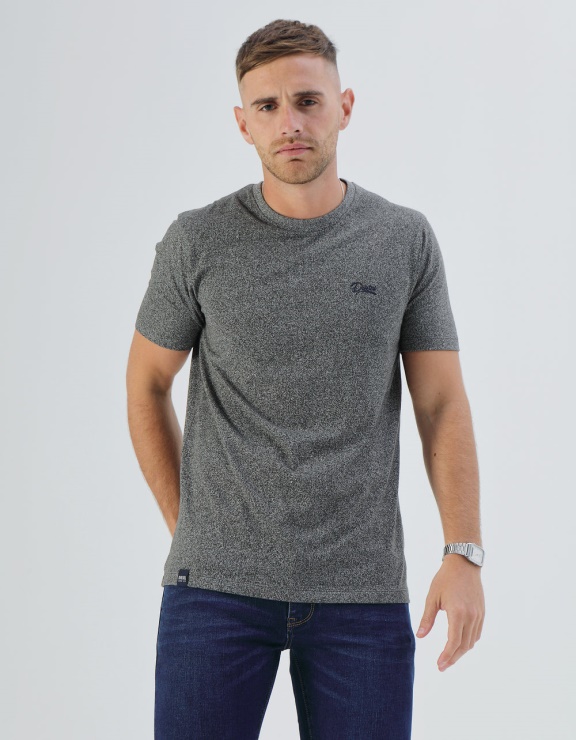 T-shirt Basique à Col Rond Mat Olive Night Diesel Kaki