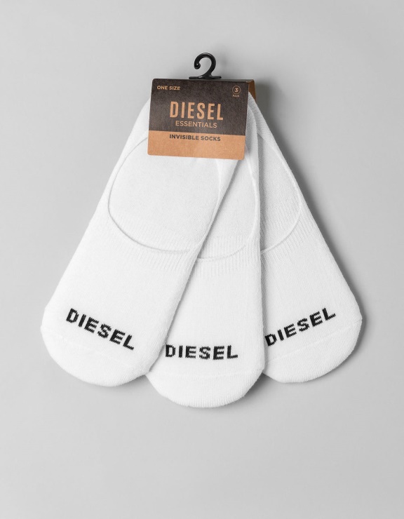 Chaussettes Invisibles Jimmy Blanches Diesel