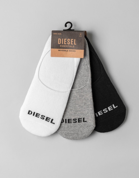 Diesel Jimmy Chaussettes Invisibles Gris