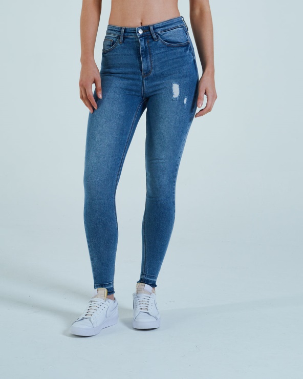 Jessica Hr Skinny Vintage Bleu Diesel