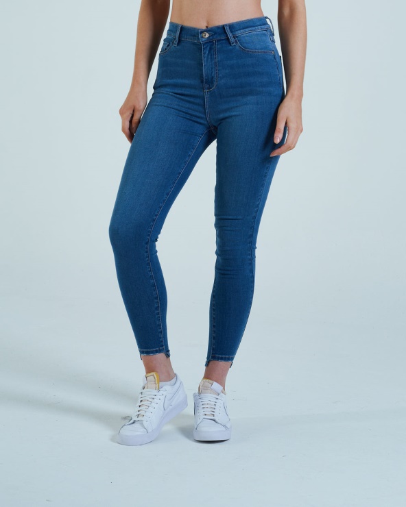 Jessica Hr Skinny Blancheur Bleu Diesel