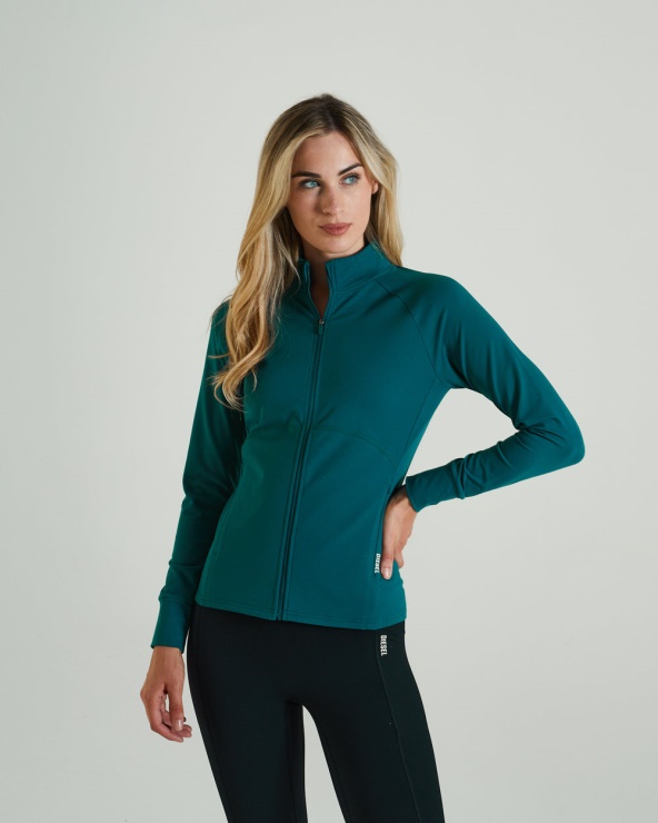 Diesel Empower Zipper Vert Sarcelle Vert