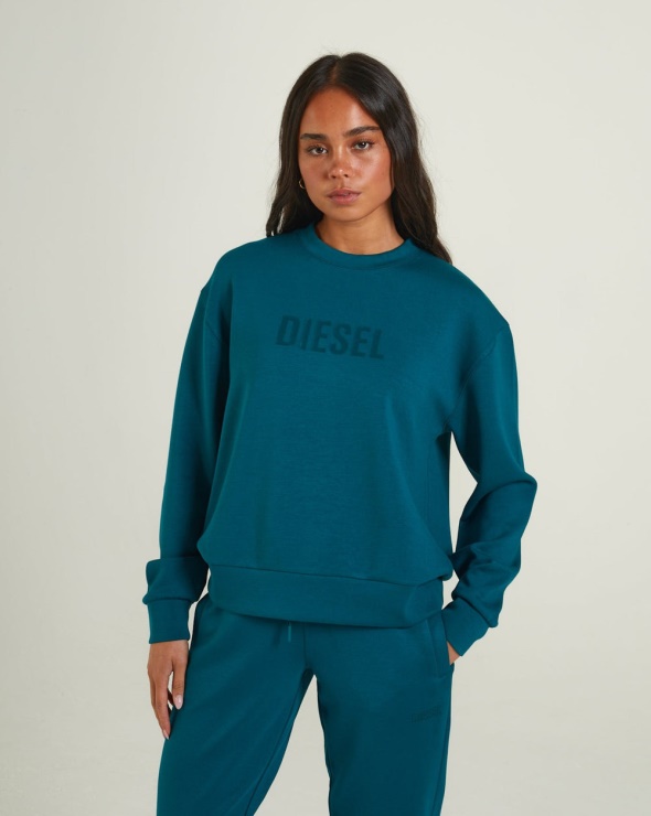 Pull Vert Rue Diesel Vert Sarcelle