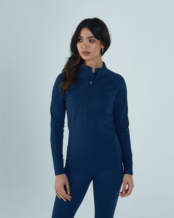 Diesel Théa Demi-fermeture éclair Paon Marine