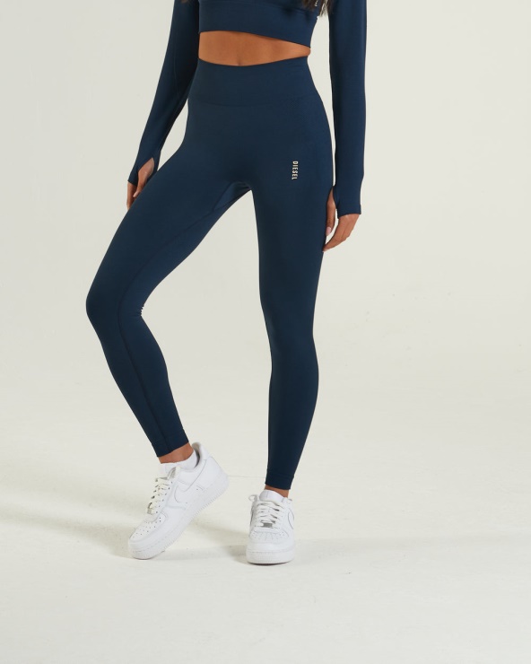 Pantalon Actif Diesel Warrior Bleu Marine