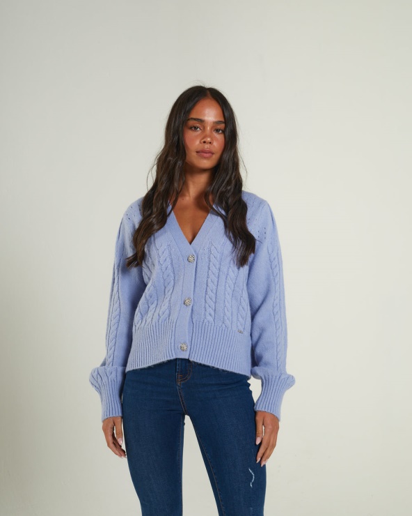 Abra Cardigan Bleu Diesel Sombre