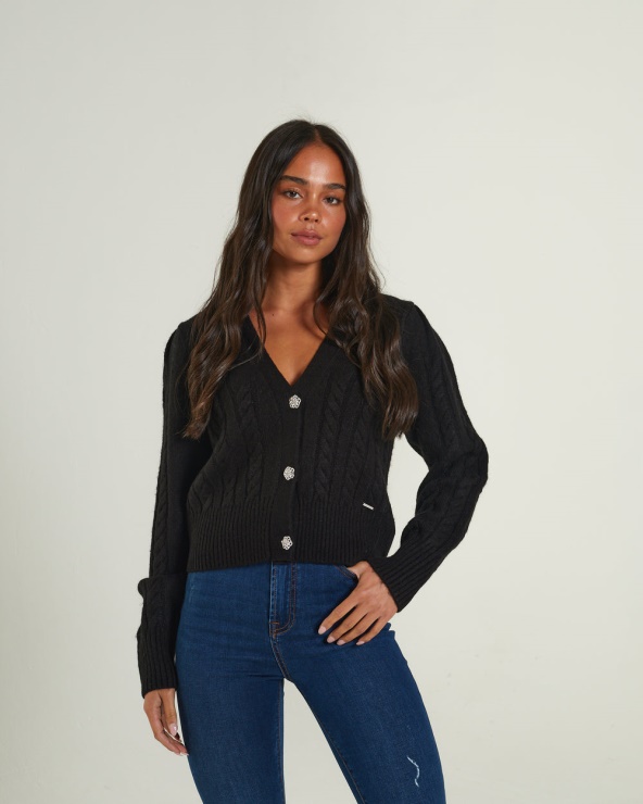 Diesel Abra Cardigan Noir