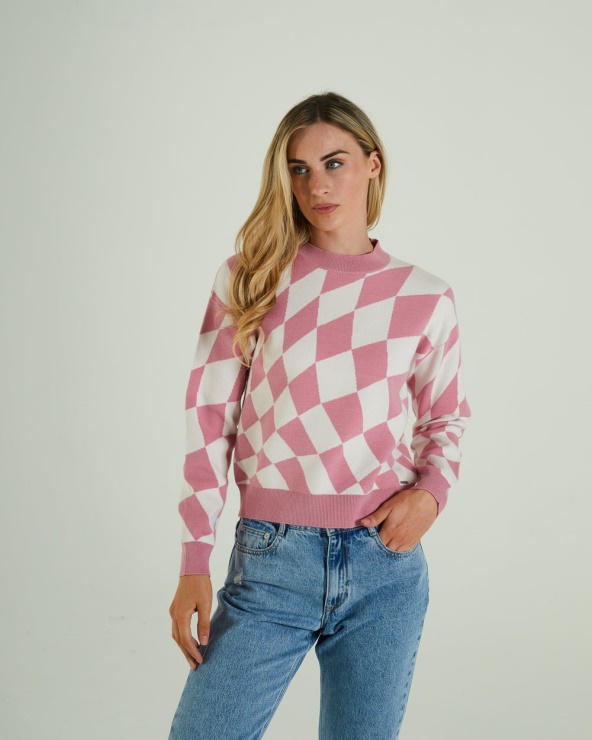 Salma Tricot Polignac Rose Diesel