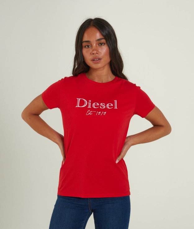 Tee Shirt Diesel Alicia Tango Rouge