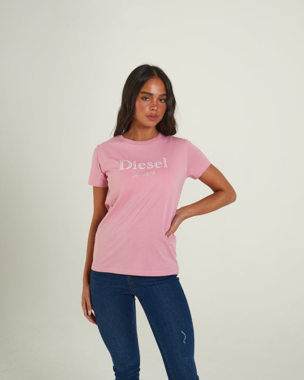 Tee Shirt Diesel Alicia Polignac Rose