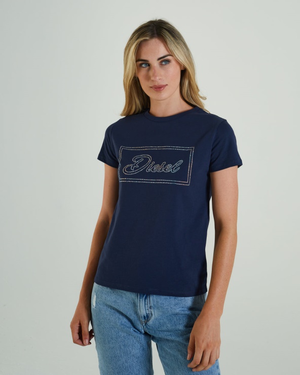 Tee Shirt Hattie Bleu Marine Diesel