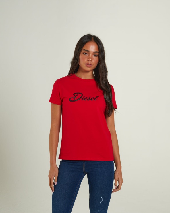 Tee Shirt Diesel Delilah Tango Rouge