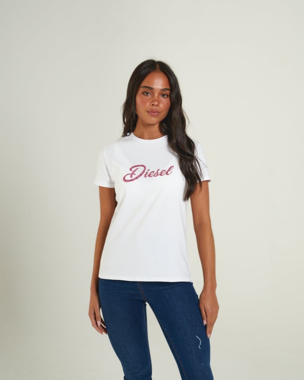 Tee Shirt Delilah Optic Diesel Blanc