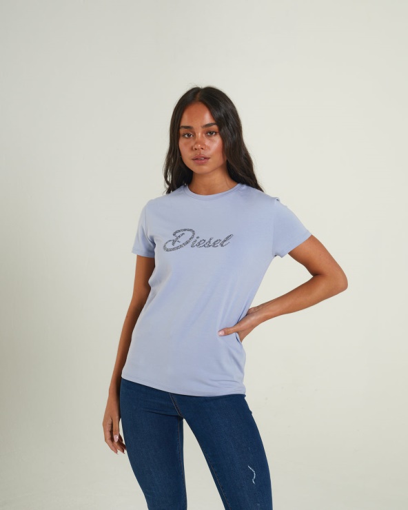 Tee Shirt Diesel Delilah Bleu Nuit