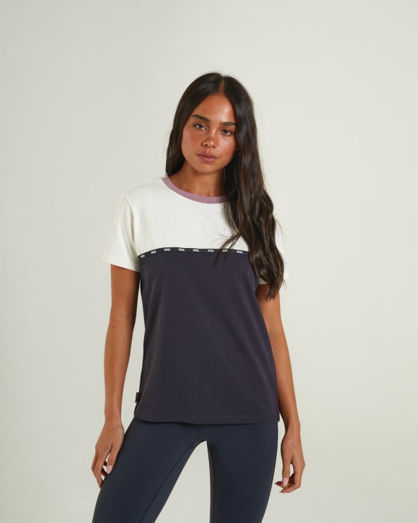 Tee Shirt Sandy Deep Slate Diesel Gris Foncé