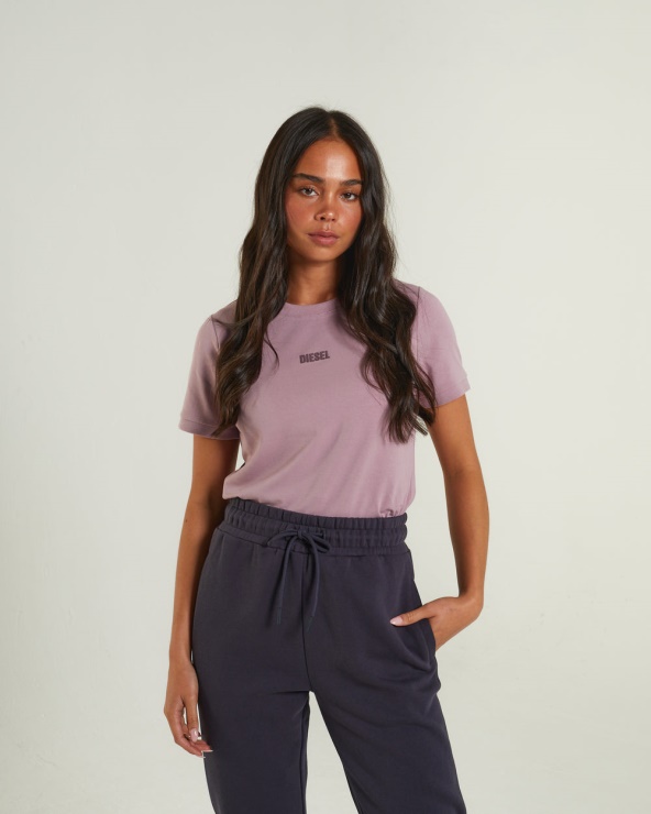 Tee Shirt Julia Rose Violet Diesel Rose