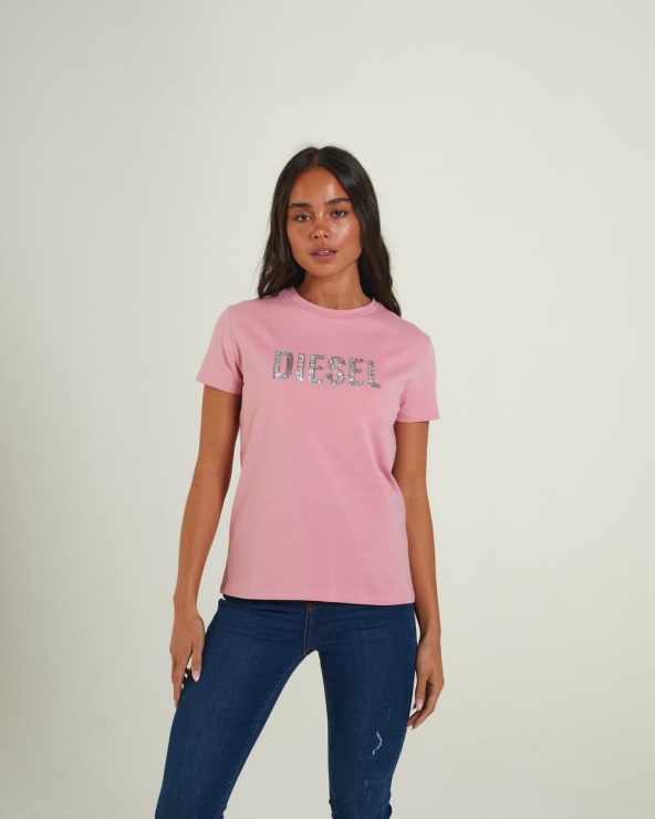 Tee Shirt Mamie Diesel Polignac Rose