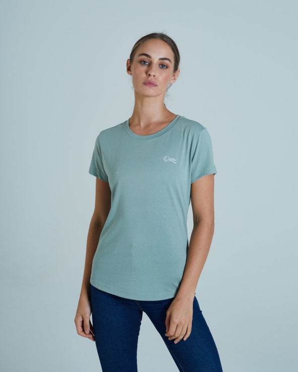 Diesel Cloda Basic Tee Vert Sauge