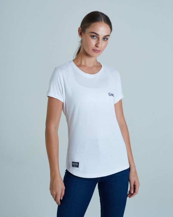 Cloda Basic Tee Optique Diesel Blanc