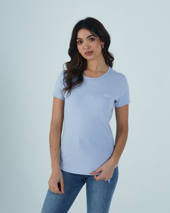 Tee Cloda Basic Bleu Poudré Diesel