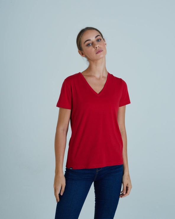 Diesel Ada Basic Tee Piment Rouge