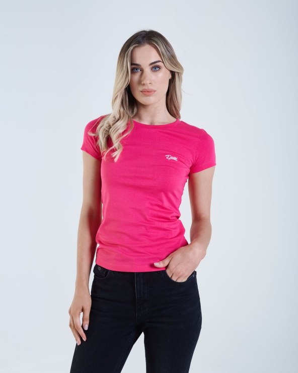 Tee Shirt Cloda Basic Rose Glo Diesel