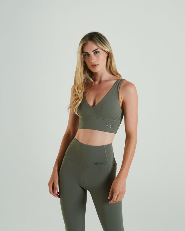 Soutien-gorge Restday Vert Olive Vert Diesel
