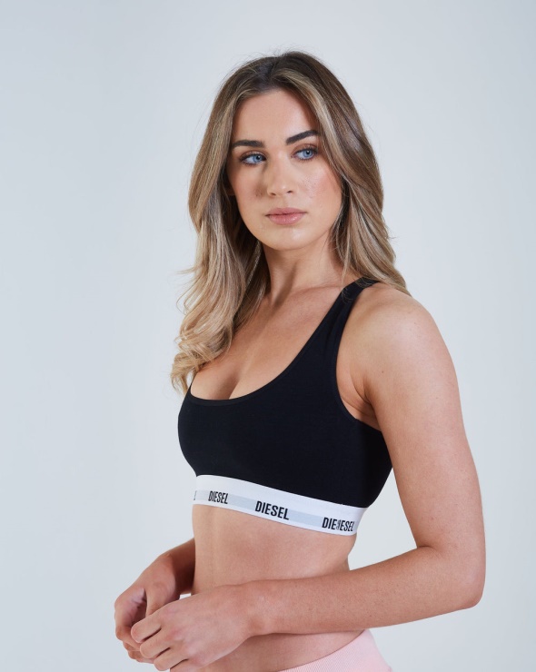 Lot De 2 Soutiens-gorge Diesel Aubrey Blanc/mauve