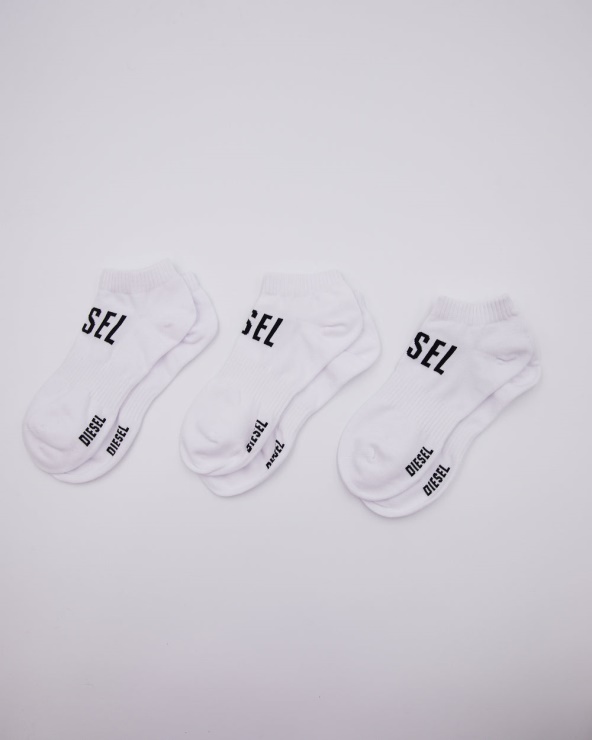 Libby Pack De 3 Chaussettes Actives Optic Diesel Blanc