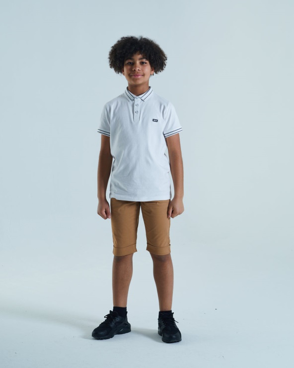 Polo Ralph Diesel Bleu Marine Blanc