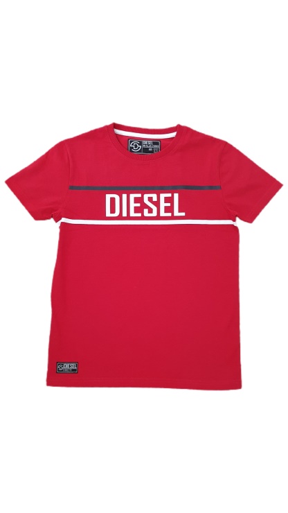 Diesel Kieran Tee Rouge Bleu