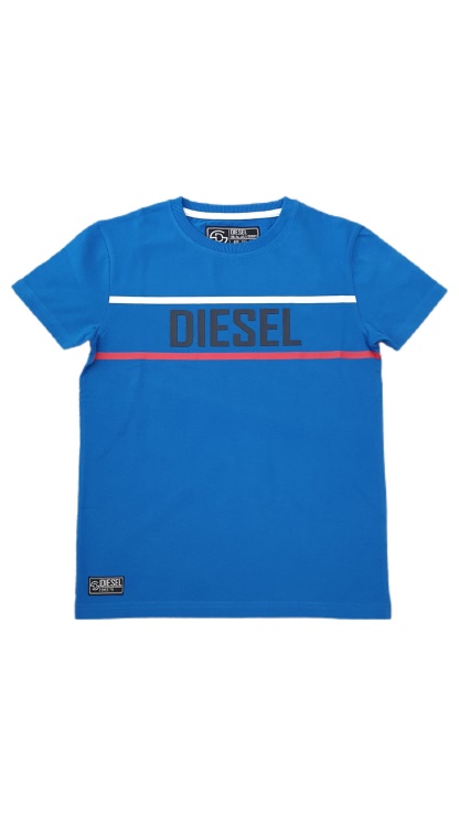Kieran Tee Bleu Diesel Rouge