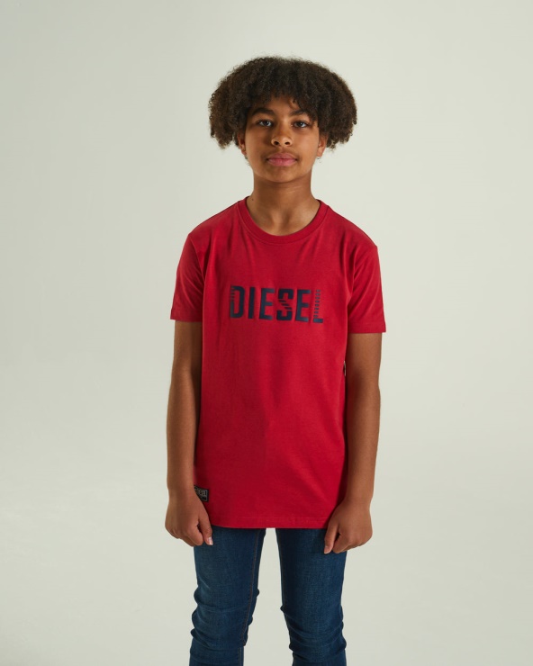 Diesel Tristan Tee Rouge Bleu
