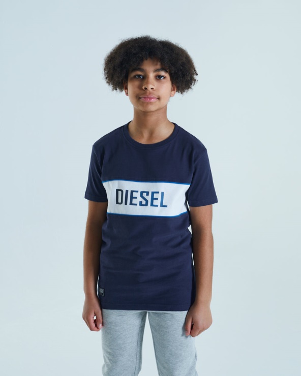 Tee Shirt Roy Bleu Marine Diesel