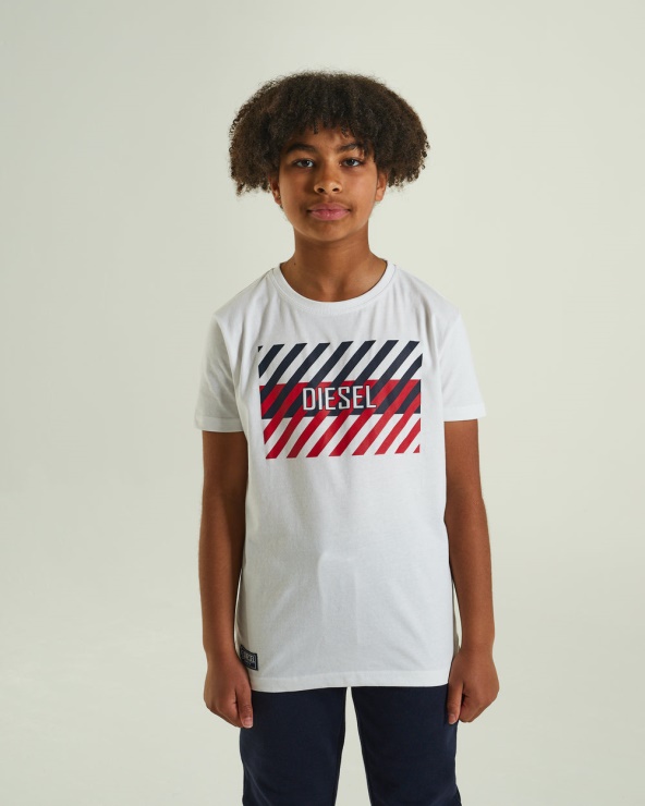 Tee Shirt Troy Bleu Diesel