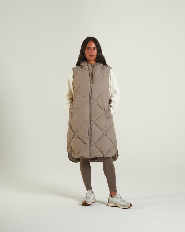 Fleur Gilet Vison Diesel Blanc