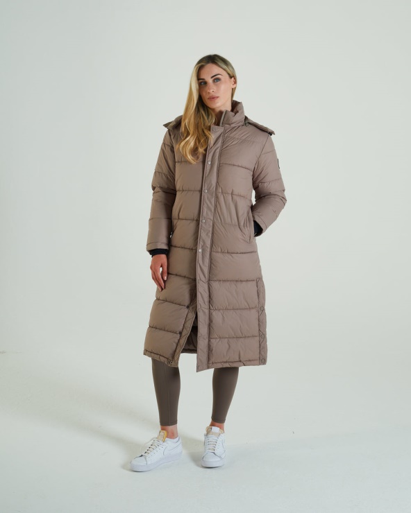 Manteau Diesel Tess Vison Beige