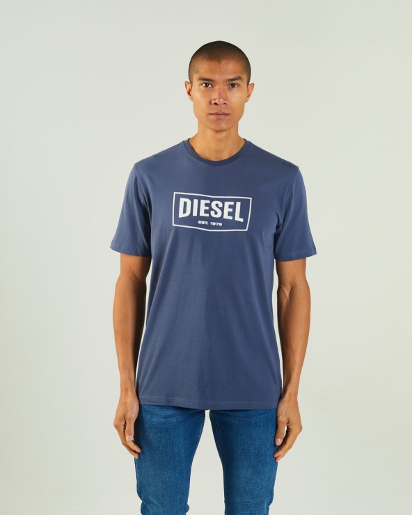 Beige Miller Tee Acier Indigo Diesel