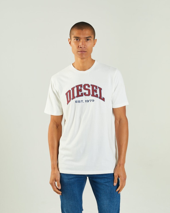 Diesel Ronnie Tee Colombe Bleu