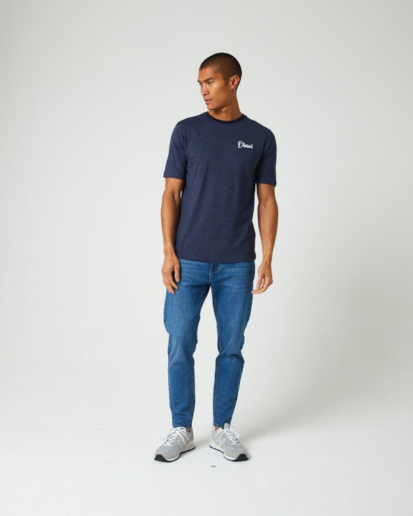 Diesel Dakota Tee Blazer Bleu Marine Rose