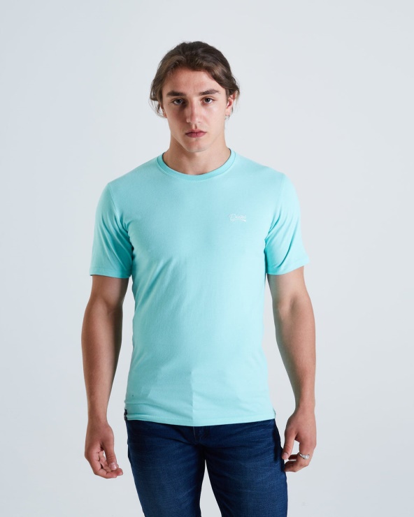 Orange Diesel Basique Scott O Neck Vague Océanique