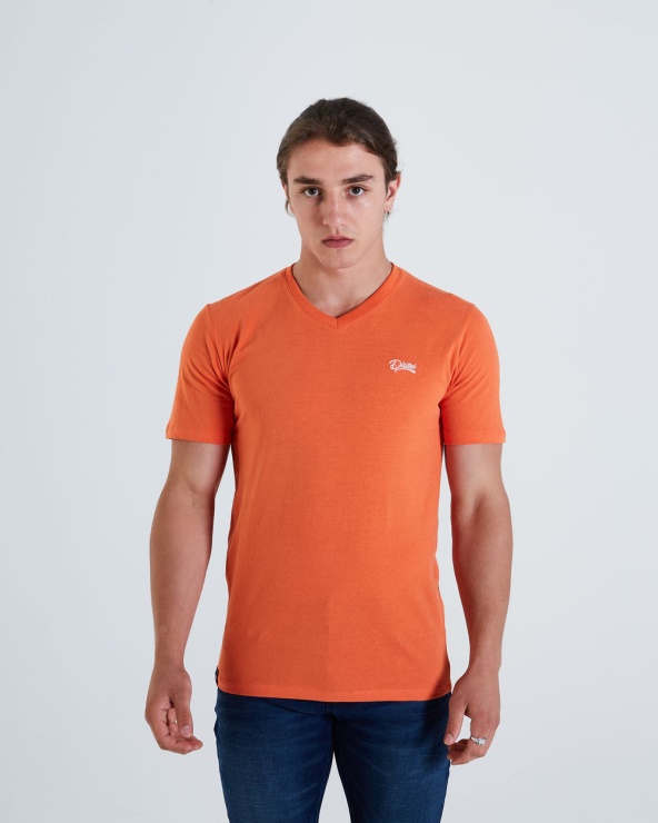 Tee Shirt Basic Scott Col V Tigerlily Diesel Rose