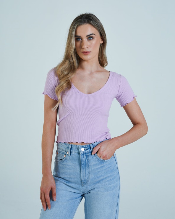 Catherine Tee Sombre Lilas Diesel Jaune