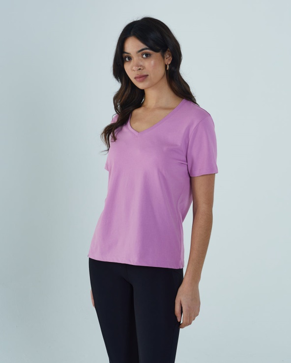 Tee Shirt Lac Violet Orchidée Violette Diesel
