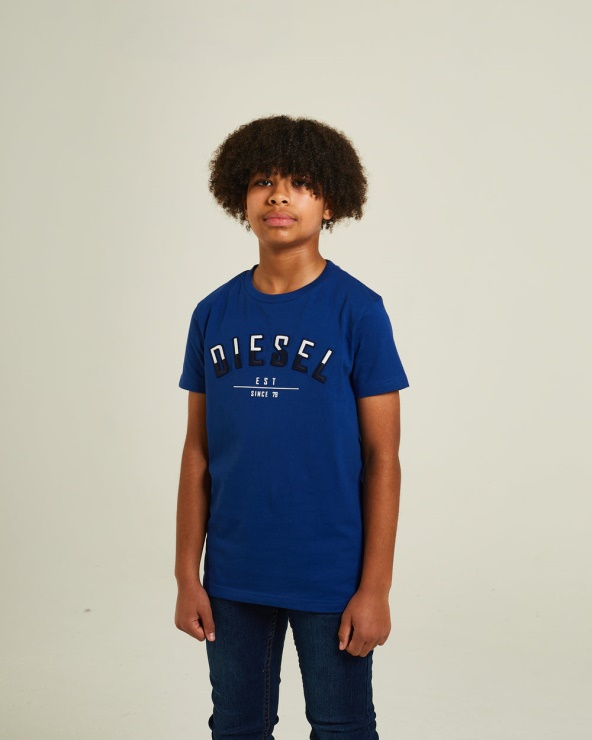 Tee Shirt Diesel Joshua Bleu Cobalt